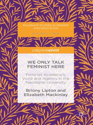 cover image of We Only Talk Feminist Here